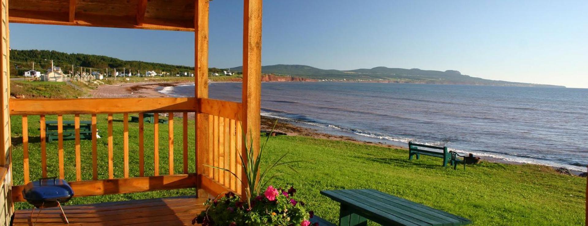 Chalets Nature Ocean Perce Eksteriør bilde